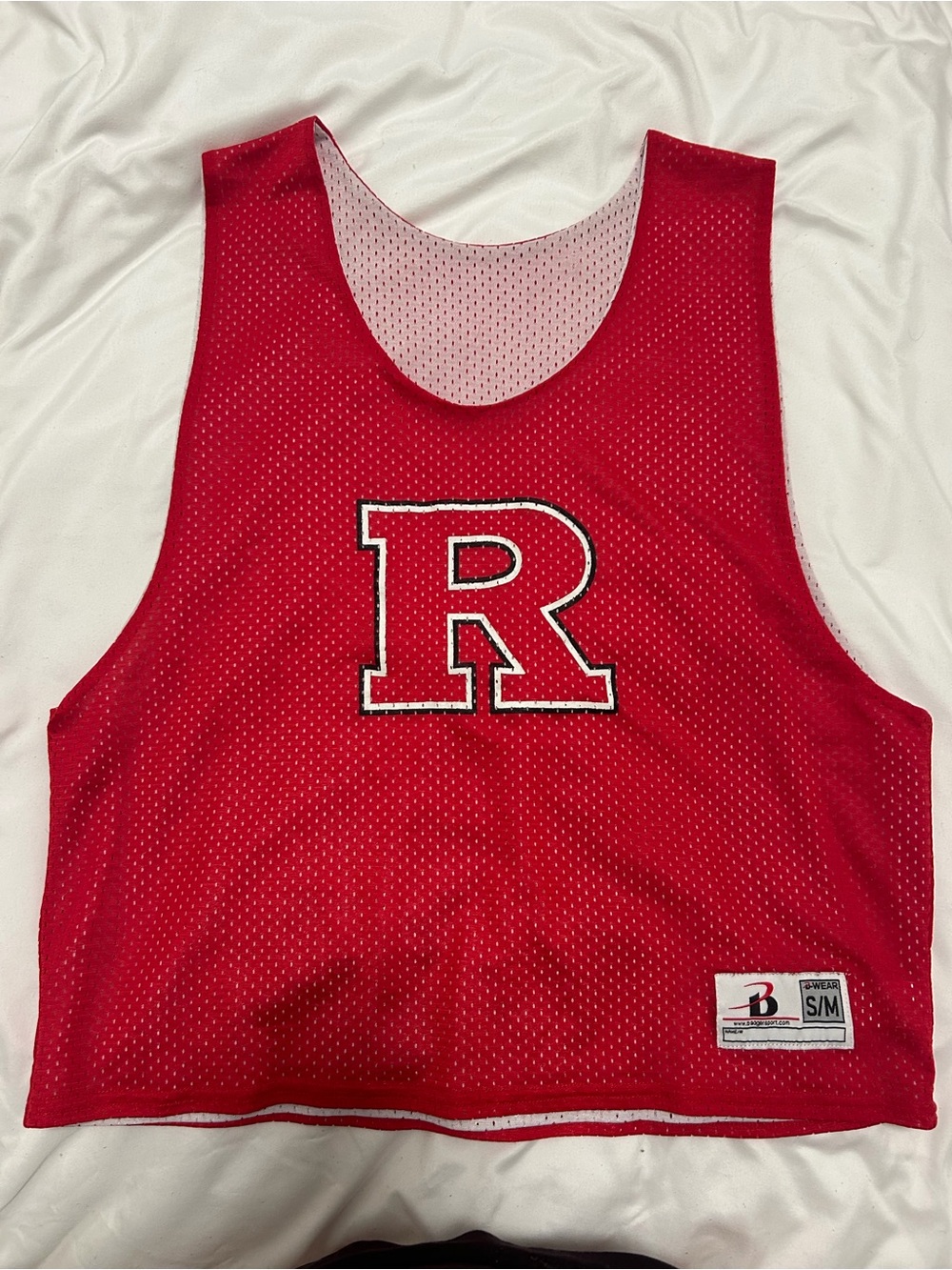 Rutgers Red Pinnie Jersey